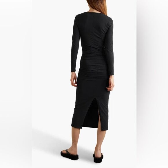 JAMES PERSE
Ruched Cotton-Blend Jersey Midi
Dress - Picture 4 of 6